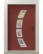 PIVOT 21A - nowoczesne aluminiowe zewnętrzne drzwi pivot