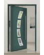 PIVOT 21A - nowoczesne aluminiowe zewnętrzne drzwi pivot
