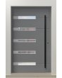 PIVOT AP18 - drzwi aluminiowe jednoskrzydłowe pivot
