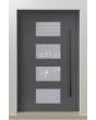 PIVOT C2 - aluminiowe drzwi pivot z przeszkleniem