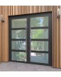 LIM C9 double - podwójne szklane aluminiowe drzwi wejściowe