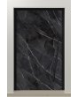 PIVOT Calacatta - aluminiowe drzwi pivot pokryte spiekanym kwarcem Calacatta Black