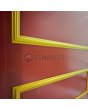 PIVOT CL05 - tradycyjne aluminiowe drzwi pivot z ozdobnymi ramkami