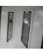 PIVOT CL11 - przeszklone tradycyjne aluminiowe drzwi pivot z ozdobną ramą