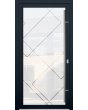 LIM-BATCH Glass S15 - wysokiej jakości drzwi wejściowe z przezroczystym dekorem