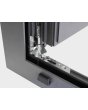 AL86-S2 -  rozwierne pojedyncze okno aluminiowe