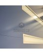 PIVOT 39 - aluminiowe drzwi pivot z aluminiowym zawieszeniem