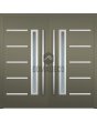 LIM P101 double - aluminiowe podwójne drzwi wejściowe nowoczesne drzwi