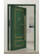 PIVOT CL05 - tradycyjne aluminiowe drzwi pivot z ozdobnymi ramkami
