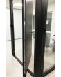 PIVOT C2 - aluminiowe drzwi pivot z przeszkleniem