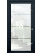 LIM-BATCH Glass S3 - drzwi aluminiowe z trzema przezroczystymi paskami