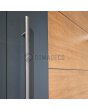 LIM V36 - aluminiowe drzwi wejściowe w kolorze RAL i drewna